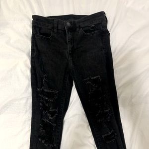 Womens American Eagle Ripped skinny jeans